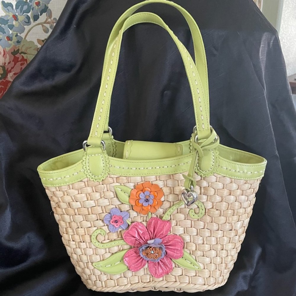 Vintage Brighton Straw Bag - Picture 1 of 3